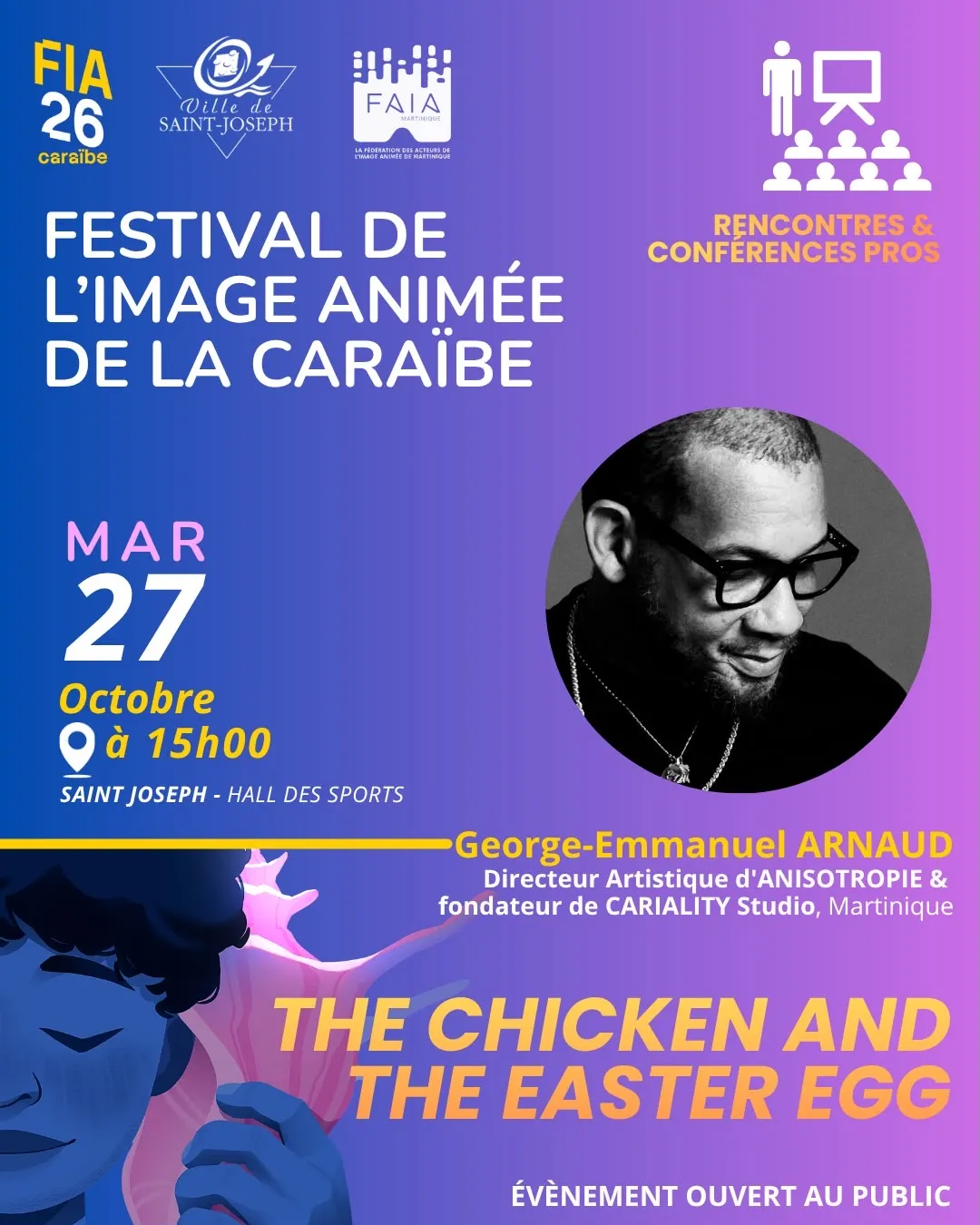 The Chicken and the Easter Egg, mardi 27 octobre à 15 h